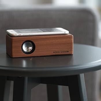 ミニウッドスピーカー カラータイプ /スマホ、携帯音楽プレーヤー用 Amazon.co.jp: WOOD SHOW 置くだけ スピーカー スマートフォン